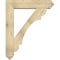 Ekena Millwork Olympic Arts and Crafts Rough Sawn Bracket w/ Offset Brace, Douglas Fir, 8"W x 36"D x 44"H BKT0806X36X44OLY03RDF - alternate 3